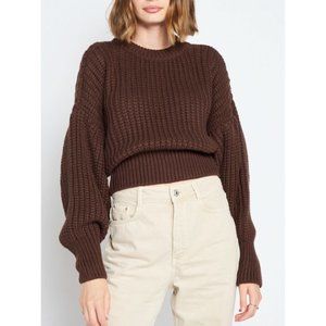 EnSaison sweater with balloon sleeves